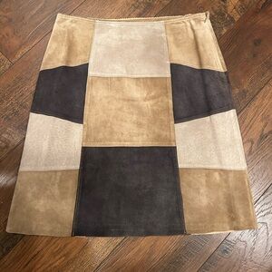 SOLD Vintage Limited Too Patchwork Skirt